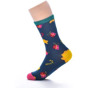 Kerst Patroon Sokken Voor Vrouwen En Man Cartoon Zes Kleur Sokken Mode Warm Winterbear Vrouwelijke Sokken