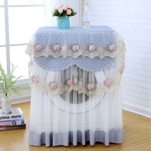 Kant Stofdicht Protector Bloemen Stijl Thuis Decor Wasmachine Cover 4 Kleuren Wasbare 60*60*85Cm decoratie