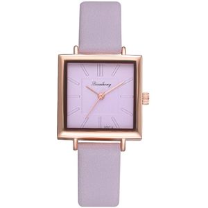 Top Vierkante Vrouwen Armband Horloge Gecontracteerd Lederen Crystal Horloges Vrouwen Jurk Dames Quartz Klok Dropshiping Fi