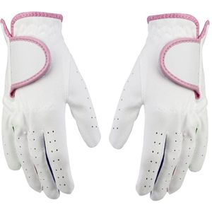 1 Paar Kind Golf Handschoenen Voor Kids Jeugd Junior Jongens Meisjes, microfiber Doek Handschoenen Voor Linkerhand Rechterhand Golfer