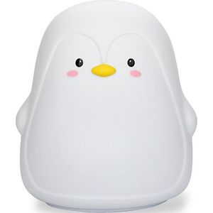 Pinguïn Siliconen Touch Sensor Nachtlampje Oplaadbare 7 Kleuren USB Opladen LED Night Lamp Voor Kinderen Baby Kerstcadeau