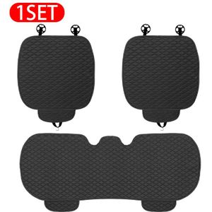 Pvc Lederen Auto Bekleding Vier Seizoenen Voor Achter Anti Slip Kussen Ademend Protector Mat Pad Voor Auto Interieur Accessoires