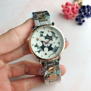 Luxe Patroon Dames Horloges Lady Zilver Goud Volledige Staal Quartz Horloge Vrouwelijke Klok Montre Femme Relogio Feminino