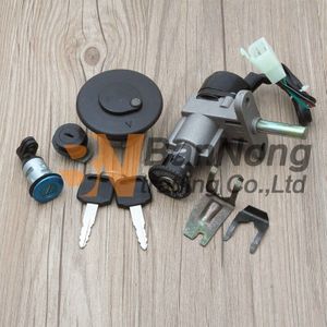Chinese Scooter GY6 Onderdelen Scooter Motorfiets Lock Sets Contactsleutel Voor T-Falcon B08 B09 B10 Chinese Scooter