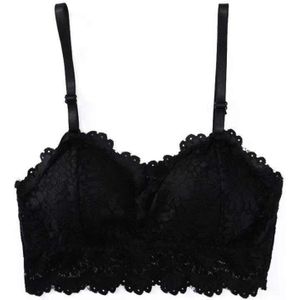 Vrouwen Push Up Kant Buis Tops Beha Mode Naadloze Padded Bras Aangepast Bandjes Brasserie
