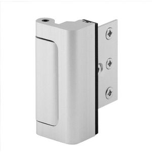 Aluminium Deur Versterking Slot Met Schroeven U Deur Versterking Lock Defender Veiligheid Deur Stopper