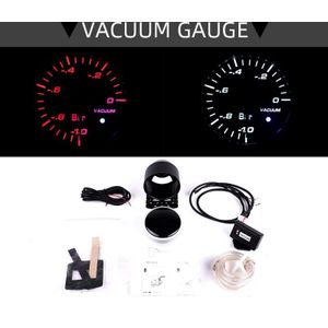Auto Modificatie Onderdelen Universele Meter 12V Df Bf Vacuüm Air Fuel Water Temp Olie Temp Boost Oliedruk Volt wit Rood Licht