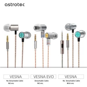 Astrotec Vesna Evo Iem Dynamische Oortelefoon In Oor Telefoon Verwisselbare Sport Hifi Ruisonderdrukking Muziek Hoofdtelefoon