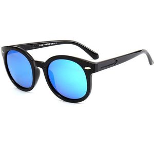 Ronde Kids Zonnebril Gepolariseerde Baby Kinderen Zonnebril Voor Meisje Jongen Ovale Roze Luxe Eyewear UV400 Oculos