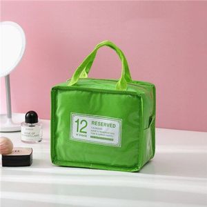 Purdored 1 Pc Draagbare Pu Lunch Tassen Lederen Waterdicht Voedsel Picknick Lunch Box Bag Geïsoleerde Vrouwen Koeltassen