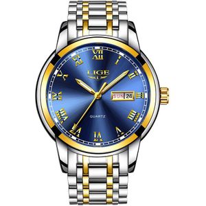 LUIK Rose Gold Vrouwen Horloge Business Quartz Horloge Dames Top Luxe Vrouwelijke Polshorloge Meisje Klok Relogio feminin