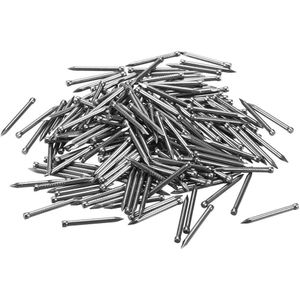 Uxcell 100Pcs Afwerking Nagels Hand-Drive Hardware Carbon Staal Nail 25Mm 1-Inch