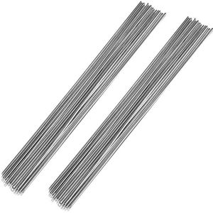 50 Pack Oplossing Lassen Flux-Gevulde Staven Lassen Staven 50Cm Universele Lage Temperatuur Koper Aluminium Lassen Gevulde Draad