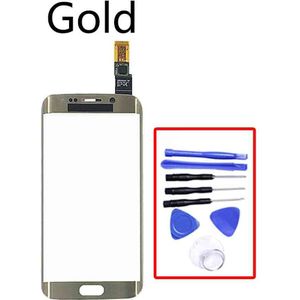 5.1 ""Voor Samsung Galaxy S6 Rand G9250 G925 G925F Touch Screen Touch Sensor Glas Panel Vervanging Geen Lcd