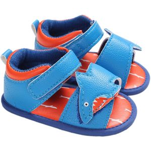 Ademende Zomer Baby Sandalen Baby Meisjes Jongens Creatieve Cartoon Shark Vorm Zachte Tong Schoenen Peuters Antislip Prewalker