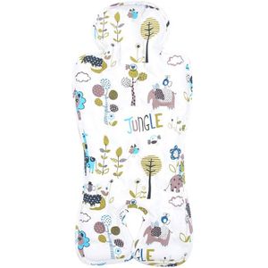 Cx-Universele Baby-autozitje Wandelwagen Seat Pad Cartoon Animal Print Zomer Rotan