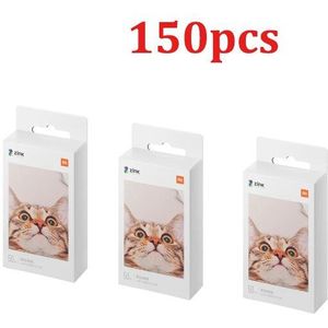 Originele Xiaomi Zink Pocket Printer Papier Zelfklevend Photo Print 10/20/50 Vellen Voor Xiaomi 3-Inch mini Pocket Photo Printer