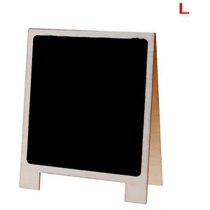 Desktop Schrijven Boards Hout Tafelblad Schoolbord Dubbelzijdig Bord Message Board Briefpapier Kantoorbenodigdheden Maat L