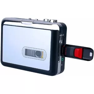 Draagbare Cassettespeler – USB MP3-converter, Plug & Play, Voor XP/Vista/7, Batterij Of USB-voeding