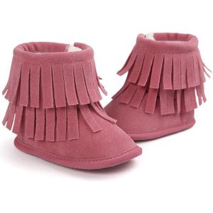 Baby baby Meisjes Winter Warm Tassel Laarzen Pasgeboren Peuter Zachte Tong Schoenen 3-12M