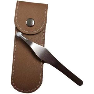 Universele Neus Haar Trimmen Pincet Roestvrij Staal Wenkbrauw Neus Cut Manicure Facial Trimmen Make-Up Schaar