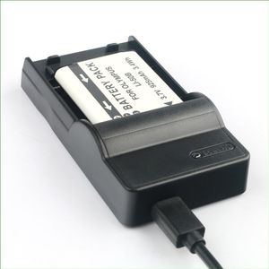 Digitale Camera Batterij + Lader Voor Panasonic VW-VBX090 VW-VBX090GK HX-WA03 HX-WA3 HX-WA30 HX-WA2 HX-WA20