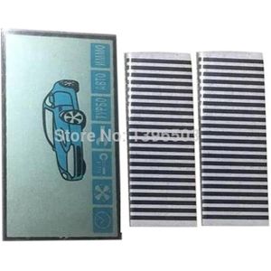 10 Stks/partij A91 Lcd-scherm Zebra Papier Voor 10 Pcs Russische Auto Alarmsysteem Twee-weg Lcd Remote controle Sleutel Starline A91