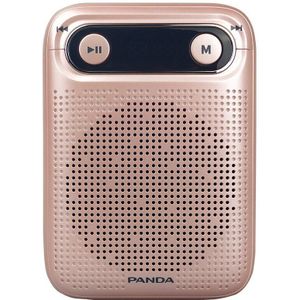 Mini Muziek Megafoon Draagbare Onderwijs Outdoor Gids Roze Wit Voice Versterker met Microfoon Ondersteuning LED TF MP3/WMA formaat AUX