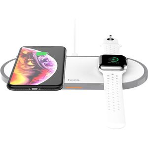 HOCO 2in1 Originele Draadloze Oplader voor Apple Horloge Lader Serie 5 4 3 2 Magnetische voor i-Horloge USB kabel Oplader voor iphone 11