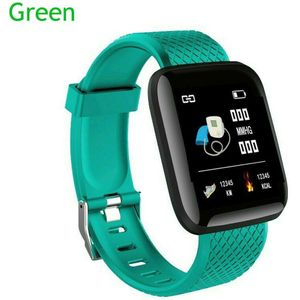 Portable Bluetooth Smart Horloge Hartslag Zuurstof Bloeddruk Sport Fitness Tracking Apparaat DU55