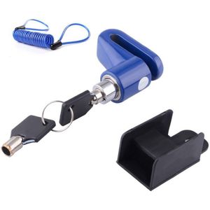Anti-Diefstal Slot Elektrische Scooter Wielen Schijfremmen Lock Draagbare Sleutel Met Staaldraad Fiets Mountainbike Accessoires