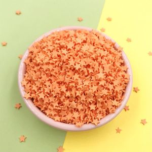 100 G/partij Polymeer Ster Vorm Klei Sprinkles Voor Ambachten Vullen Materialen Diy Tiny Leuke Plastic Klei Accessoires