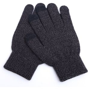 Sparsil Unisex Winter Breien Touchscreen Handschoenen Effen Mode Dikke Warm Houden Mitten Lente Herfst antislip Vrouw Man handschoen