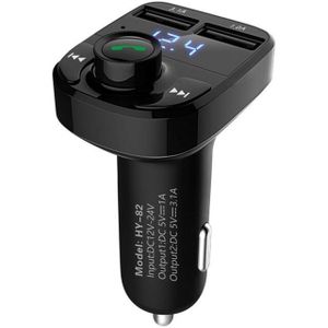 Auto MP3 Speler Bluetooth Fm-zender Kit Auto Handsfree Audio MP3 Modulator Dual Usb Lading