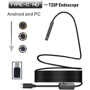 10M Webcam USB/TYPE-C Endoscoop Inspectie 5.5mm Camera 8 LED IP67 Waterdicht Voor Android/Windows 2000 /xp/Vista/7/8/10 **