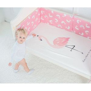 Bed Hek Baby Breukvast Bed Omliggende Baby Katoen Cot Kind Anti-Collision Bed Protector Omliggende Kussen Kussen