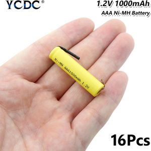 Ni-Mh Aaa Batterij 1.2V 1000Mah Oplaadbare Batterijen Power Hoge Dischargelarge Huidige Bateria + Diy Nicke Voor MP3 Toetsenbord