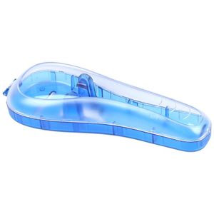 Mannen Scheerapparaat Scheermes Opslag Case Reizen Draagbare Scheermes Houder Plastic Doos