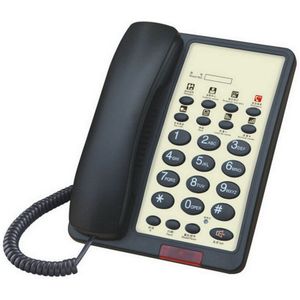 Snoer Vaste Telefoon Met Caller Id, Dtmf/Fsk Dual Systeem, Verstelbare Volume, handsfree Speaker Voor Hotel Kamers