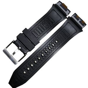 Voor LG Urbane 2 LTE w200 Horloge in Zwart/Wit Horlogeband Horlogeband Plastic Rubber Bandjes