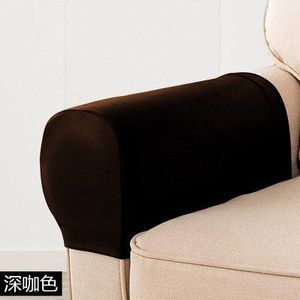 Sofa Fauteuil Arm Covers, Stretch Pu Lederen Arm Caps Waterdicht Sofa Kussenovertrekken Protectors Thuis Woonkamer Decoratie