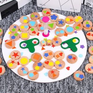 Kinderen Educatief Speelgoed Interactieve Tafel Games Vorm Bijpassende Geheugen Training Speelgoed Geschikt voor Meer Dan 3 Jaar Oud