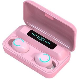 F9-9 Tws Macarons Kleur Touch Draadloze Bluetooth 5.0 Hoofdtelefoon In-Ear Noise Canceling Bluetooth Oortelefoon Stereo Headset