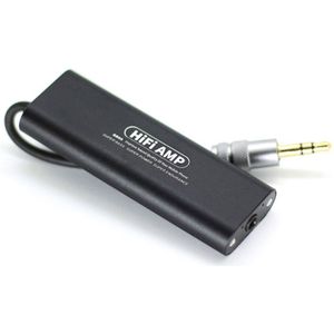 Artextreme SD05 Hifi Hoofdtelefoon Versterker Professionele Draagbare Mini 3.5Mm Hoofdtelefoon Versterker (Zwart)