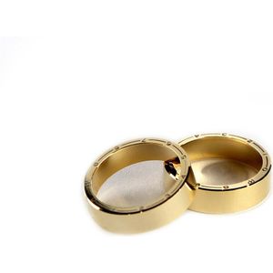 Roestvrij Staal Gold Plating Beschermende Ring Voor Fiio M15 Hi-Res Muziekspeler Knob-M15 Knop Cover