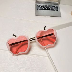 Apple Vintage Kinderen Zonnebril Metal Kids Sunglass Retro Jongens Meisjes Gradiënt Zonnebril UV400 Gafas