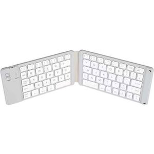 Draadloze Bluetooth Opvouwbare Mini Toetsenbord Tablet Mobiel Computer Universele Toetsenborden Draagbare Kantoor Magnetische Vouwen Toetsenbord