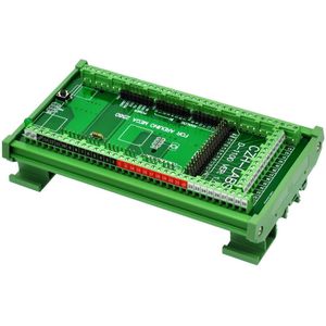DIN Rail Mount Schroef Terminal Block Adapter Module, Voor MEGA-2560 R3.