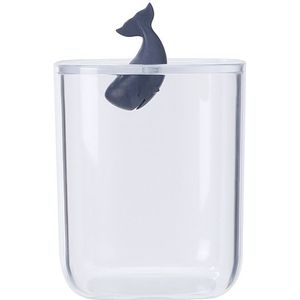 Wattenstaafjes Qtip Opslag Box Acryl Make Organizer Cosmetische Make-Up Wattenschijfje Organizer Sieraden Container (Lege Doos)