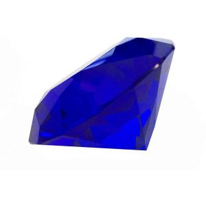 40mm 10 stks/partij Crystal Glas Sapphire Diamant Presse-papier Voor Weding Vaas Decor Verkoop